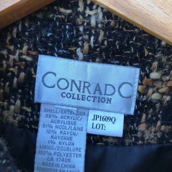CONRAD C Collection medium Wool Jacket. - Picture 3 of 5